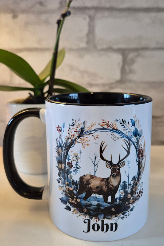 Personalised Stag Mug