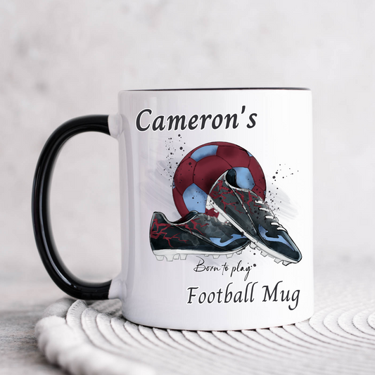 Personalised Football Mug