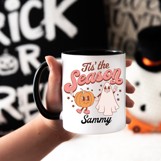 Personalised Halloween 'Tis the Season' Mug