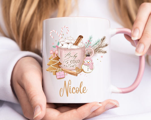 Personalised Christmas Hot Chocolate Mug